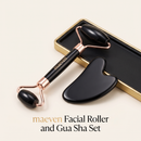 maeven Facial Roller and Gua Sha Set