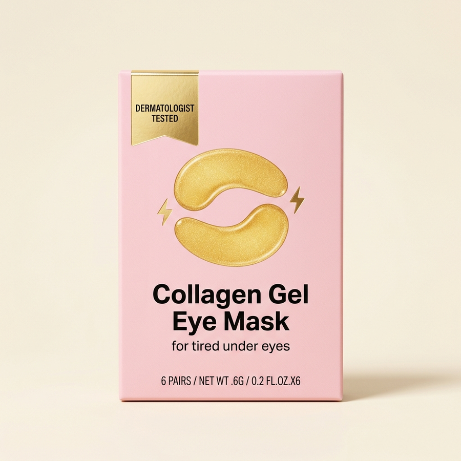 MAEVEN Gold Eye Patches - accurate packaging